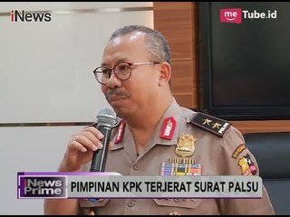 Polisi Konfirmasi Terbitnya SPDP Untuk 2 Pimpinan KPK - iNews Prime 09/11