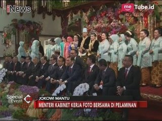 Santainya Para Menteri di Sesi Pemotretan Pernikahan Kahiyang-Bobby - Special Event 08/11