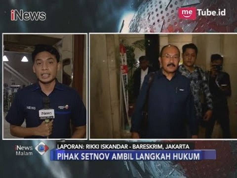 Kuasa Hukum Setnov Laporkan KPK ke Bareskrim Terkait Penetapan Tersangka Lagi - iNews Malam 10/11