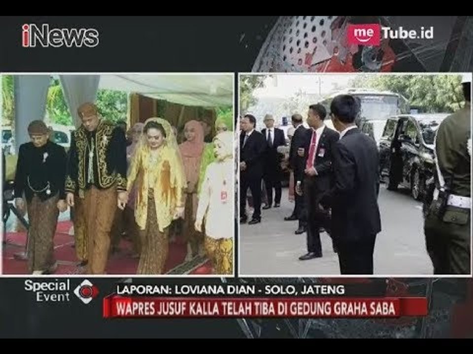 Mempelai Pria Bobby Nasution Tiba di Graha Saba Buana - Special Event 08/11