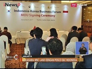 Download Video: Kerja Sama MNC Land di Bidang Properti dengan Perusahaan Dalam & Luar Negeri - iNews Siang 10/11