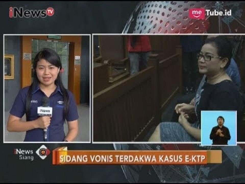 Kondisi Terkini di Pengadilan Tipikor Terkait Sidang Vonis Miryam S. Haryani - iNews Siang 13/11
