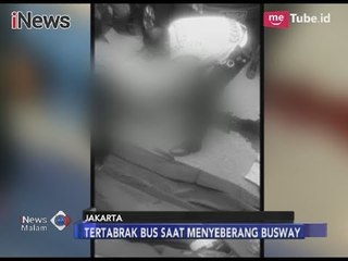 [Naas] Seorang Pria Tewas Ditempat Usai Ditabrak Bus Transjakarta - iNews Malam 13/11