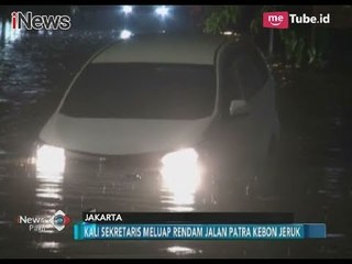 Banjir Parah di Kawasan Jakbar Hingga Membuat Mobil Terendam - iNews Pagi 14/11
