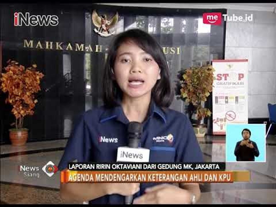 Laporan Terkait Sidang Uji Materi Verifikasi Partai Politik - iNews Siang 14/11