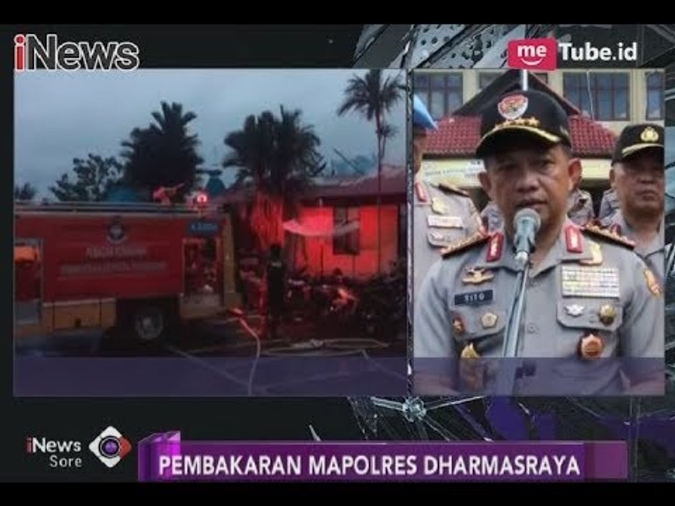 Kapolri Sebut Pelaku Pembakaran Polres Dharmasraya Adalah Jaringan Teroris - iNews Sore 13/11