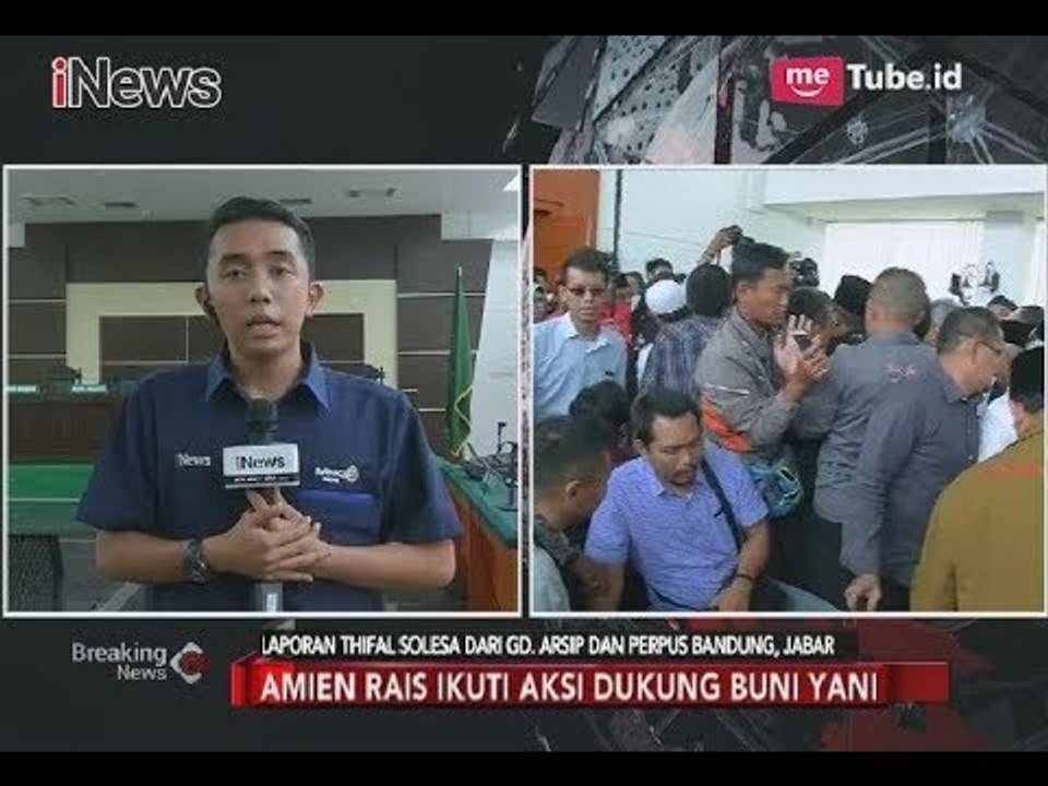 Laporan di Dalam Ruang Persidangan Vonis Buni Yani Saat Skorsing - Breaking News 14/11