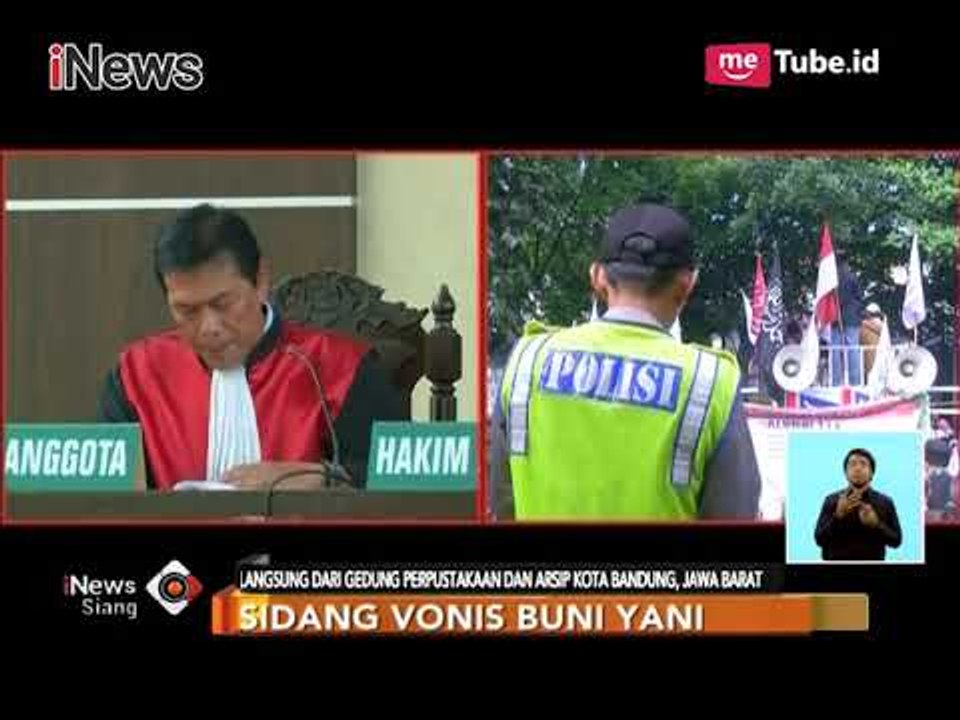 Majelis Hakim Bacakan Amar Putusan Terkait Kasus Buni Yani - iNews Siang 14/11