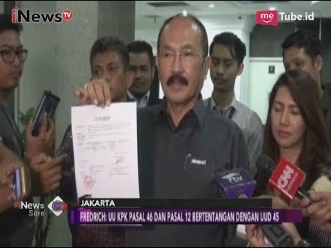 Kuasa Hukum Setnov Mengajukan Judicial Review yang Tercantum pada UU KPK - iNews Sore 14/11