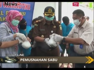 BNN Yogyakarta Memusnahkan Sabu Seberat Lebih dari 3 Kg - Police Line 14/11