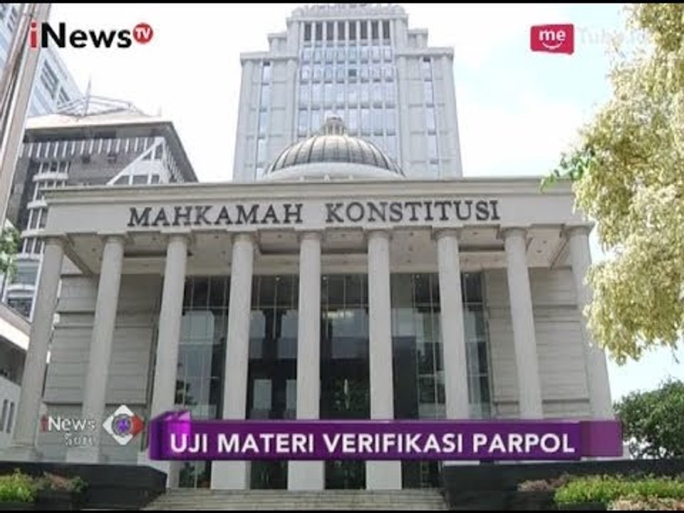 Profesionalitas Hakim MK Dipertaruhkan dalam Sidang Uji Materi Verifikasi Parpol - iNews Sore 14/11