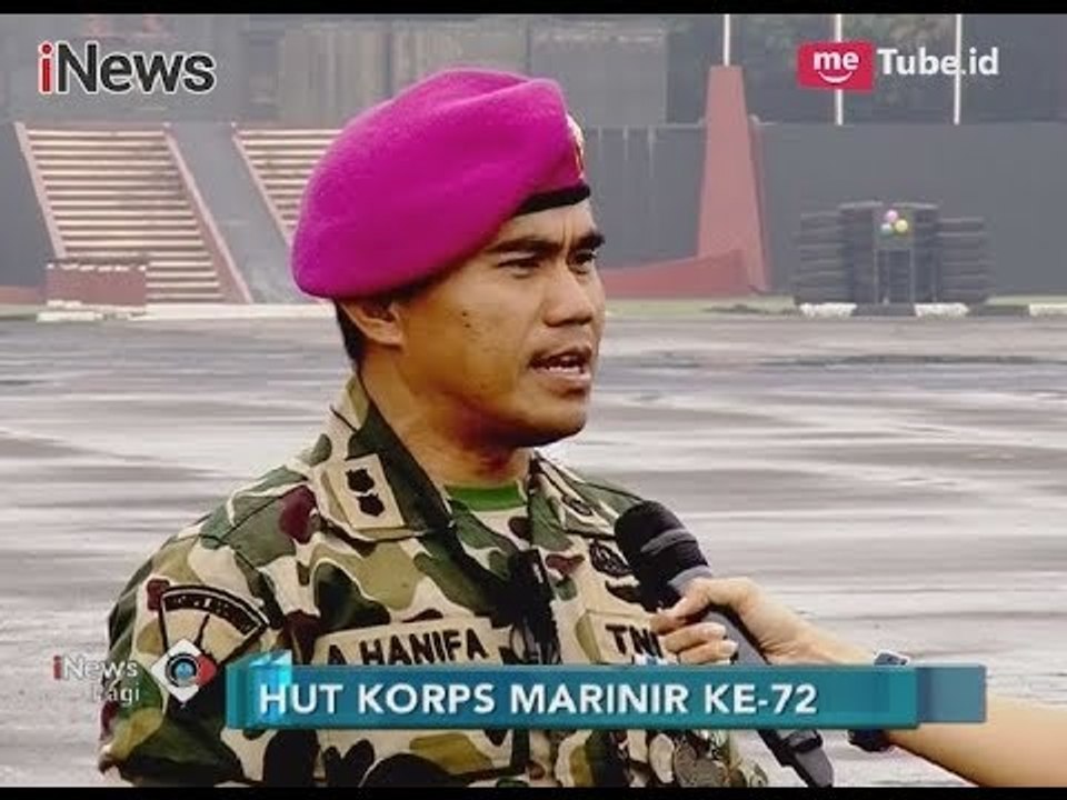 Persiapan Acara Menyambut HUT Korps Marinir ke-72 - iNews Pagi 15/11