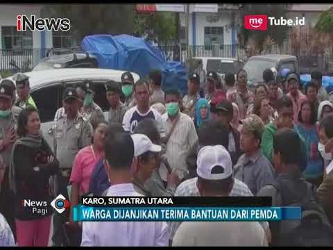 Korban Letusan Gunung Sinabung Berdemo Tuntut Bantuan Pemerintah - iNews Pagi 16/11