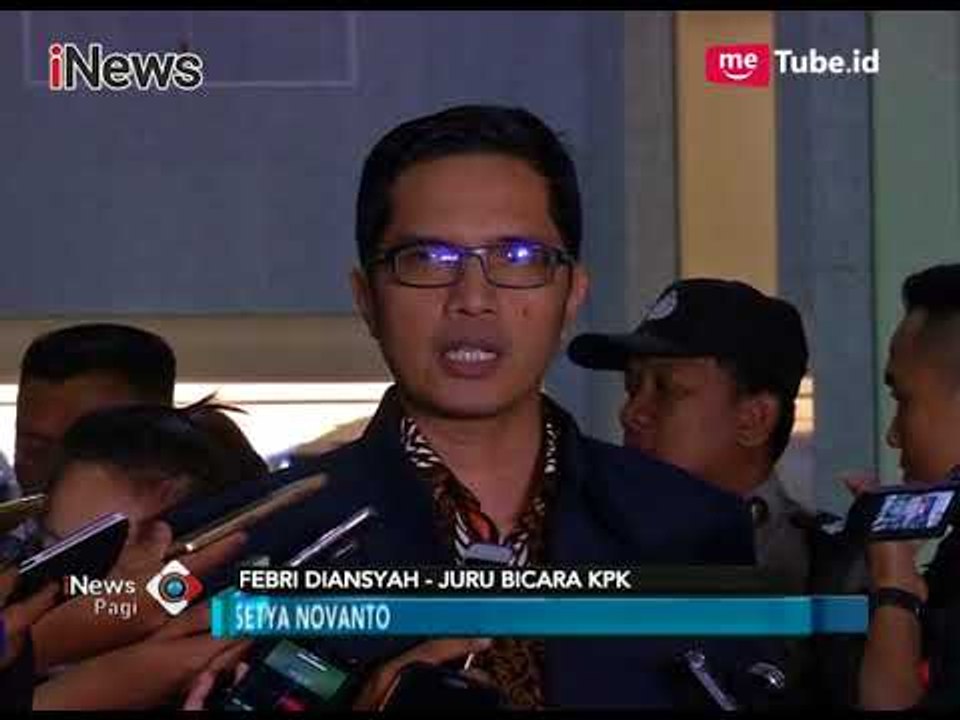 KPK Sudah Keluarkan Surat Perintah penangkapan Setnov & Bekerjasama dengan Polri - iNews Pagi 16/11