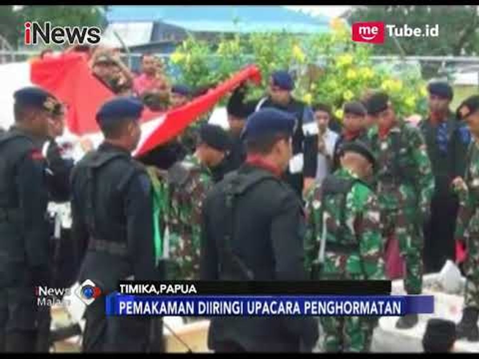 Bripka Firman, Korban Penembakan KKB Dimakamkan di Lanud Timika - iNews Malam 15/11