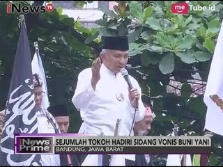 Sejumlah Tokoh Nasional Juga Turut Hadir Dalam Sidang Buni Yani - iNews Prime 14/11