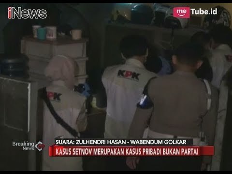 Wabendum Golkar: KPK dan Setnov Harus Saling Menghargai & Menghormati - Breaking News 16/11