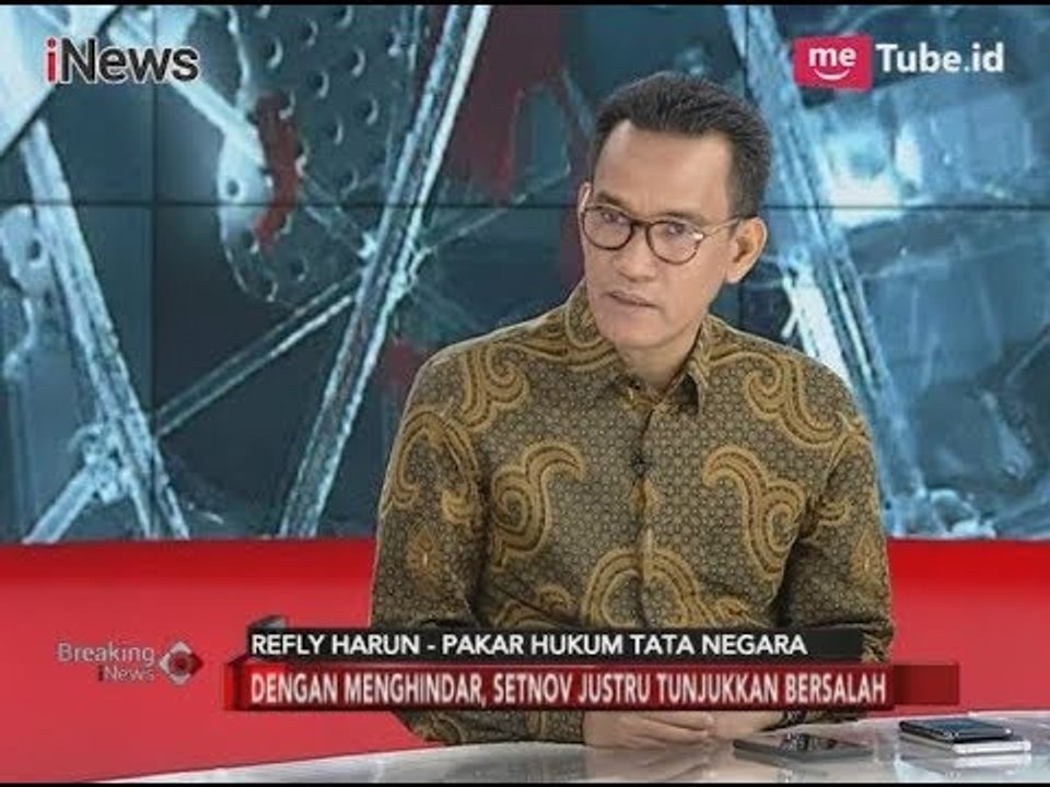 Pakar Hukum Tata Negara: Terkait Kasus Setnov, KPK Tidak Salahi Prosedur - Breaking News 16/11