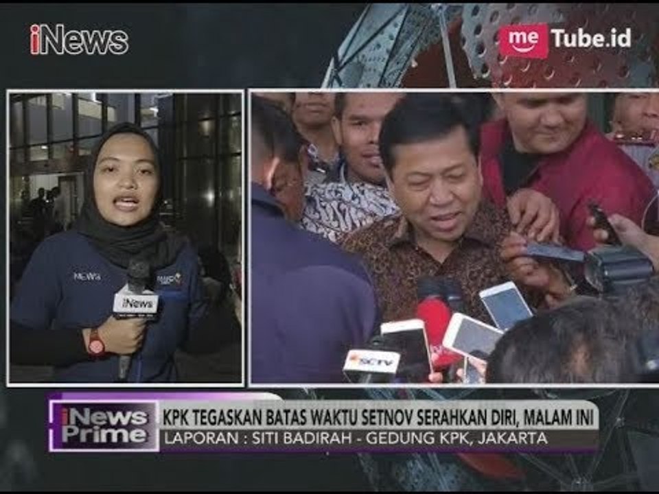 Setya Novanto Berencana Menyerahkan Diri ke KPK - iNews Prime 16/11