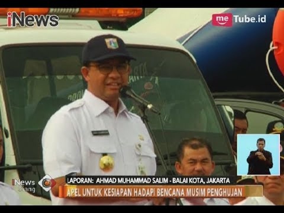 Anies Sampaikan Posko Siaga Bencana Harus Siap 24 Jam - iNews Siang 18/11