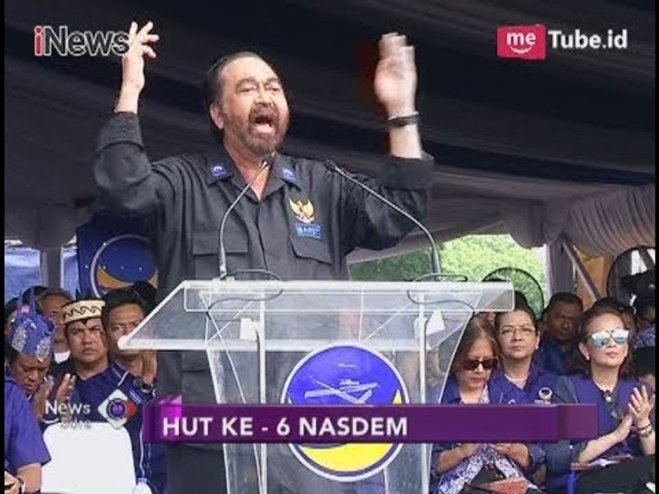 Perayaan HUT Partai Nasdem yang Ke-6 - iNews Sore 17/11