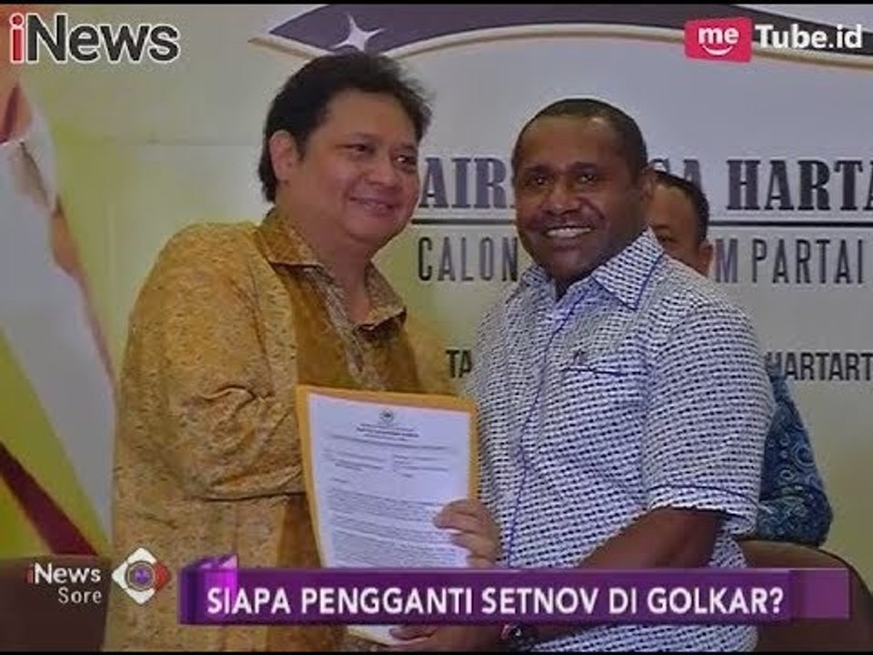Dukungan untuk Airlangga Sebagai Caketum Golkar Terus Berdatangan - iNews Sore 05/12