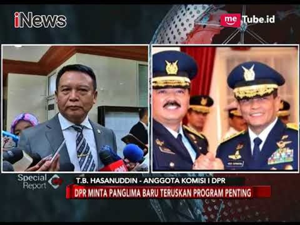 Pasca Terima Surat Pergantian Panglima TNI, DPR RI Akan Gelar Rapat - Special Report 04/12