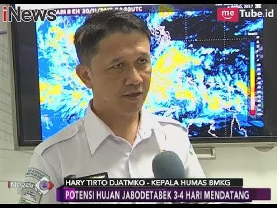 Sekitar 3-4 Hari, Jabodetabek Bagian Selatan Potensi Hujan Masih Ada - iNews Sore 20/11
