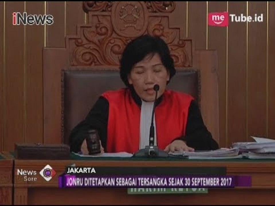 Hakim Tolak Praperadilan Jonru Ginting - iNews Sore 21/11