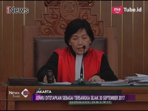 Hakim Tolak Praperadilan Jonru Ginting - iNews Sore 21/11