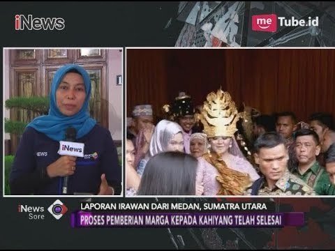 Kahiyang Ayu Resmi Bermarga Siregar - iNews Sore 21/11