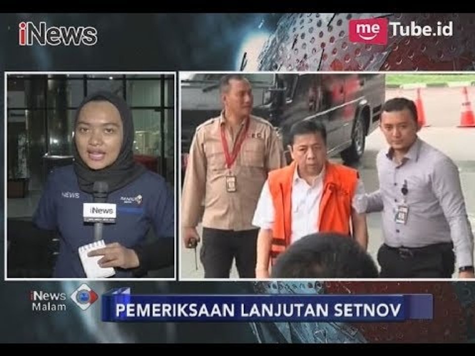 Terkait Pemeriksaan Lanjutan, Setnov Tidak Menjawab Pertanyaan Penyidik KPK - iNews Malam 21/11