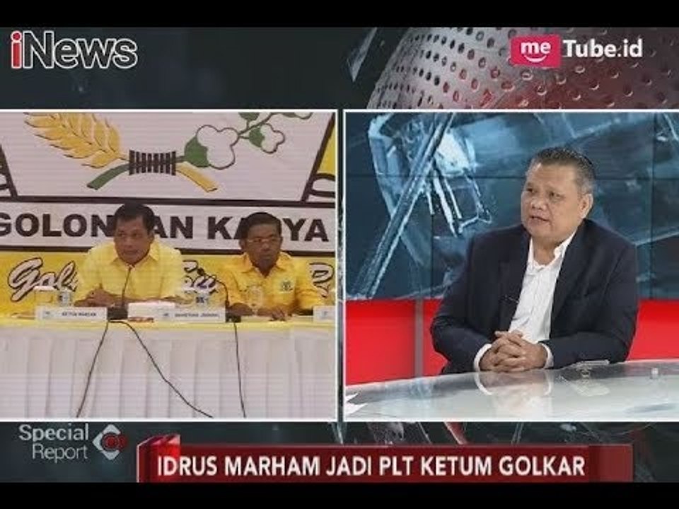 Ditunjuk Idrus Marham Sebagai PLT Karena Dekat & Dipercaya Setya Novanto - Special Report 22/11
