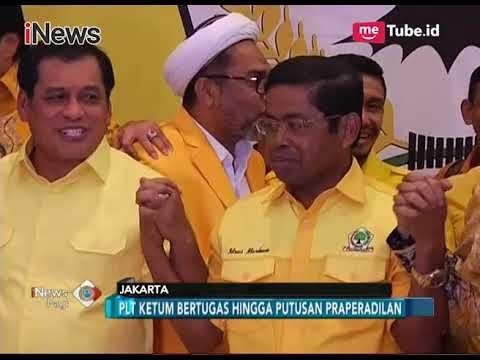 Idrus Marham Ditetapkan Sebagai PLT Ketua Umum Partai Golkar - iNews Pagi 22/11