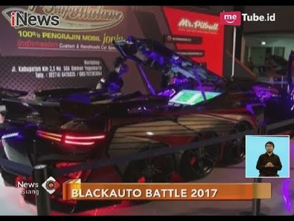 Mobil Modifikasi "Mr. Pitbull" Menangi Predikat The Blackauto Master 2017 - iNews Siang 22/11