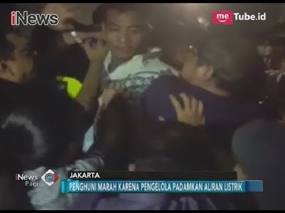 Aliran Listrik Dipadamkan, Pengelola Apartemen Diamuk Ratusan Penghuni - iNews Pagi 23/11