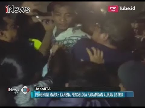 Aliran Listrik Dipadamkan, Pengelola Apartemen Diamuk Ratusan Penghuni - iNews Pagi 23/11