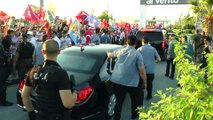 Türkiye Cumhurbaşkanı Erdoğan'a KKTC'de sevgi gösterisi - LEFKOŞA