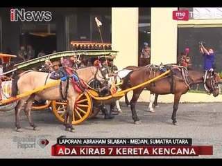 Download Video: Simulasi Kirab 7 Kereta Kencana Jelang Puncak Horja Godang Kahiyang-Bobby - Special Report 22/11