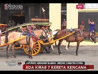 Simulasi Kirab 7 Kereta Kencana Jelang Puncak Horja Godang Kahiyang-Bobby - Special Report 22/11
