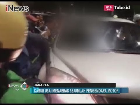 Kabur Usai Tabrak Pengendara Motor, Wanita Pengendara Mobil Diamuk Massa - iNews Pagi 22/11