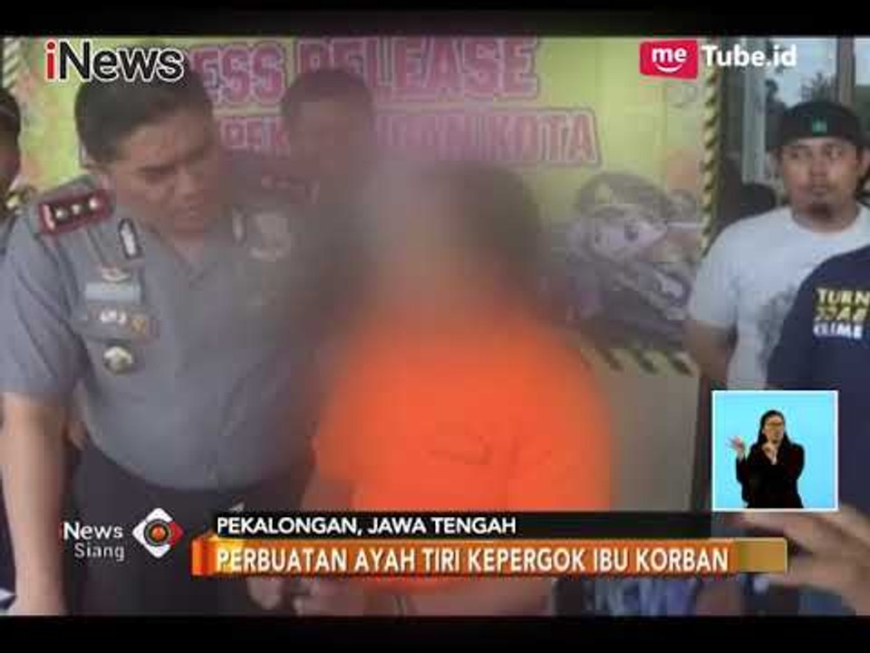[Bejat] Seorang Ayah Tiri Cabuli Anaknya yang Memiliki Keterbelakangan Mental - iNews Siang 24/11