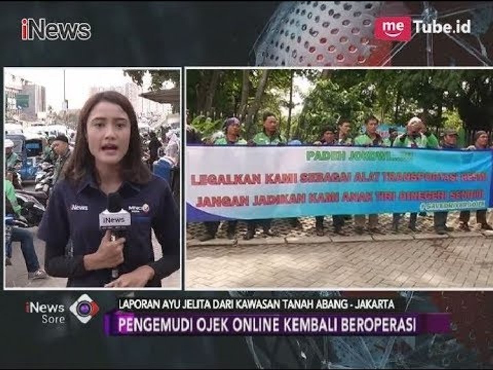 Usai Perwakilannya Ditemui Presiden, Demo Ojek Online Membubarkan Diri - iNews Sore 23/11