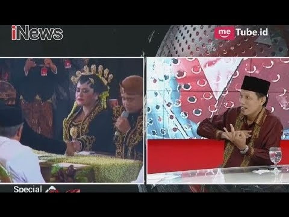 Ada Prosesi Memberi Makan Santan Dalam Ngunduh Mantu Kahiyang, Apa Itu