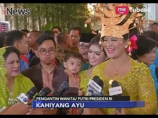 Ucapan Terimakasih Kahiyang Ayu Usai Acara Resepsinya Selesai - iNews Malam 26/11