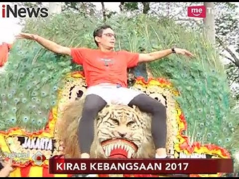 Pembukaan Kirab Kebangsaan oleh Wagub DKI Jakarta, Sandiaga Uno - Special Event 26/11