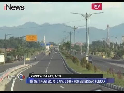 Pasca Erupsi, Pulau Lombok Terkena Abu Vulkanik Gunung Agung - iNews Malam 26/11