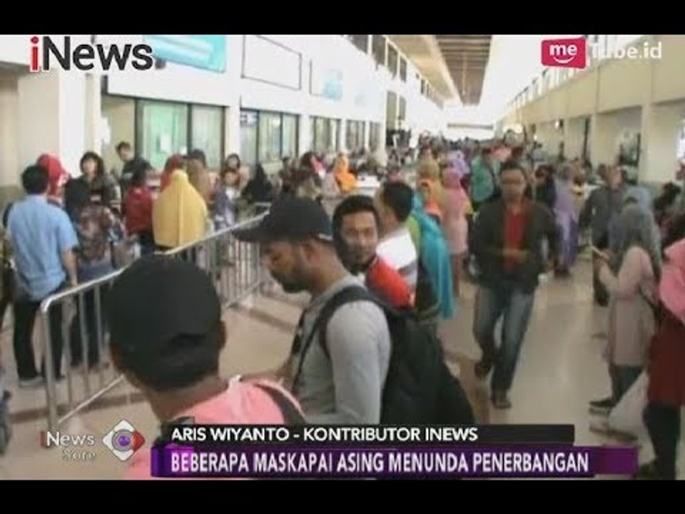 Gn. Agung Erupsi, Beberapa Maskapai di Bandara Ngurah Rai Menunda Penerbangan - iNews Sore 26/11