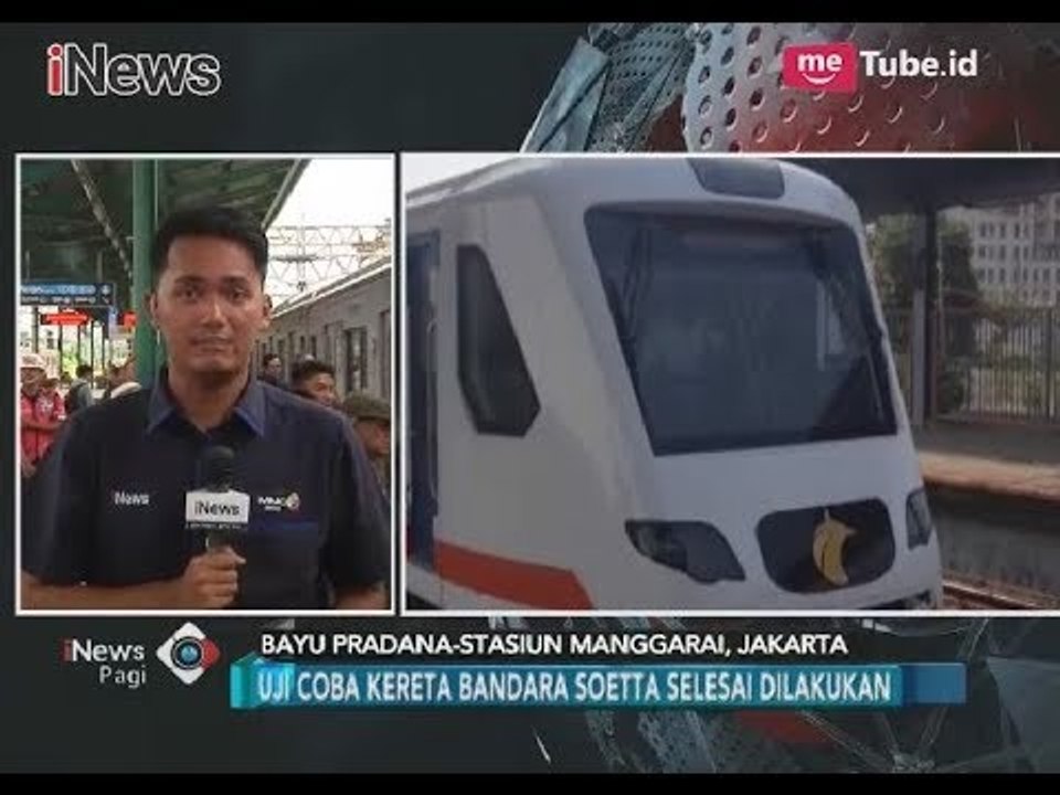 Informasi dari Stasiun Manggarai Terkait Uji Coba Kereta Bandara Soetta - iNews Pagi 27/11