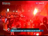 Rayakan Hari Jadi Persija Ke-89 Tahun, Ratusan Jak Mania Lakukan Konvoi - iNews Pagi 28/11